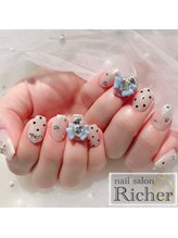 エスフィーネイルサロン リシェル(Esfy nailsalon Richer)/ガーリーデザイン