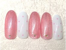 リノ ネイル(Rino nail)/8月の新作 さわやかピンク 708K1