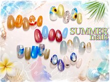 定額コース夏ネイル　￥8800～