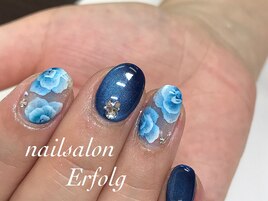 薔薇ネイル初回8500円/銀座