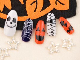 定番ハロウィンネイル