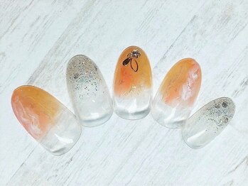 アルセア 上野御徒町店(Alcea)/ニュアンス マーブル 夏カラー