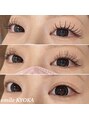 エミルアイラッシュ 八戸店(emile EYELASH)&nbsp;【パリエク】パリジェンヌ×フラットラッシュ160本　束感