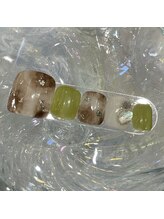 リズム シークレット(Rizm secret)/フットデザインネイル