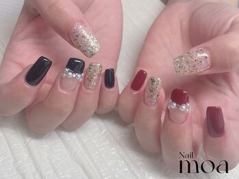 モア(moa)/ボルドー ブラック パール