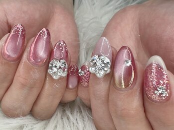 ルルエオノ(Lulu eono)/ピンク系ネイル