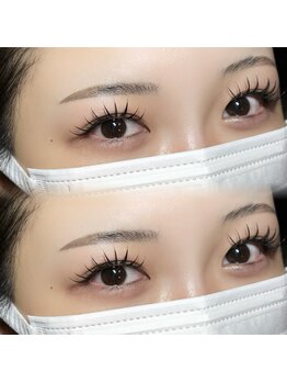 コル アイラッシュ アサブ(col eyelash asabu)/【フラットラッシュ】140本