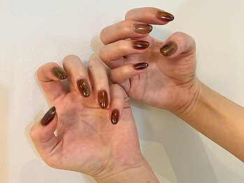 ウェリナ(Welina)の写真/豊富なサンプルから選べる定額ネイル♪トレンドデザインを組み込んだ一癖ニュアンスが当店で大人気☆