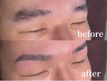 メンズ眉毛専門店M’sアイブロウ眉毛大阪枚方店(メンズ眉毛/眉毛/メンズ眉毛WAX)/ メンズハリウッドブロウリフト