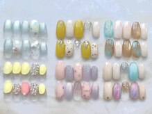 ビューティーサロン ココ(Coco～)/4月限定アート　¥5220