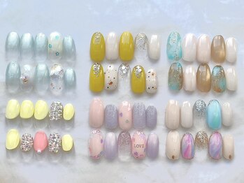 ビューティーサロン ココ(Coco~)/4月限定アート ¥5220