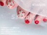 【FOOT】親指アートコース★《春から綺麗な足元に♪》#フットネイル