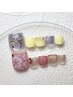 Monthly design【 フットジェルネイル定額¥7,500コース 】