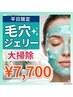 平日9-15時限定★7,700円【毛穴洗浄×贅沢ジェリー】皮脂詰まり・開きを解消