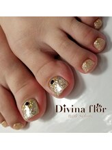 キイコネイル(kiiko.nail)/キラキラゴールドネイル