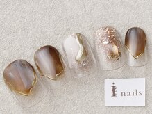 アイネイルズ 三宮店(I nails)/ニュアンスフレンチ￥7000