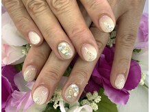 ダブルネイル(Double Nail)/（岡田）ショートネイル