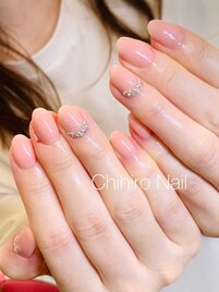 定額内ブライダルネイル