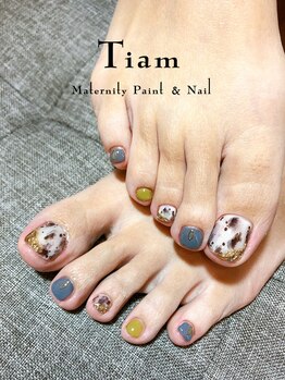 ティアム マタニティペイント アンド ネイル(Tiam Maternity Paint&Nail)/4Designフット★ご新規様¥6800