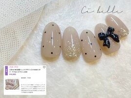 ドットネイル/韓国ネイル/秋