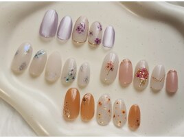 ＊押し花ネイル＊