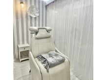 アンジェリーク ネイルアンドアイ 前橋元総社町店(Angelique Nail & Eye)の雰囲気（リクライニングチェアでゆったりとした空間☆【前橋/マツエク】）
