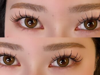 まつ毛と眉毛の専門店M3小山店【エムスリー】【4月末NEW OPEN予定】の写真/まつげのお悩みは【M3】のまつげパーマで解決★人気の束感デザイン・ナチュラル仕上げ・パリジェンヌまで♪