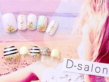 ディーサロン ネイルアンドアイラッシュ 梅田(D-salon)/デザインプラスコース