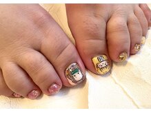 ネイルサロン ブリリアント(Nail Salon Brilliant)/フットキャラネイル2