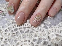 キアナ(Kiana)/手作り押し花ネイル