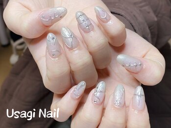 ウサギネイル 新大久保店(usagi nail)/冬ネイル