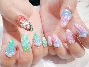 ラルネイル 大宮(Lull. nail)/痛ネイル1本5500円♪事前必須