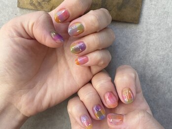 リルム(Relum)/チェック柄ネイル!