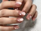 ハートホロネイル