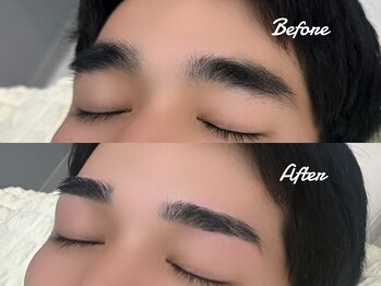 エムズアイブロウ 大和西大寺(M’sアイブロウ)/メンズハリウッドブロウリフト