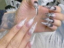 ネイルプリンセス(Nail Princess)/蝶々ネイル