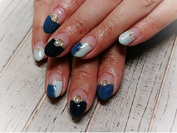 ウォーターワールド 大和店(WATER WORLD)/変形フレンチネイル