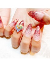 ノーヴォバイショールーム(novo by showroom)/ラメグラデーション