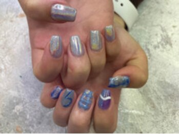 イビズ 新宿店(eviz)/ユニコーンネイル