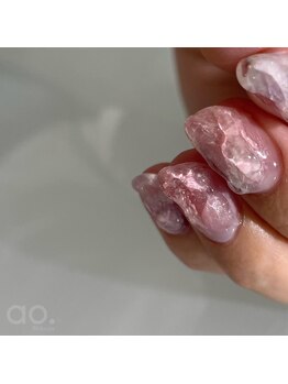 アオ 渋谷(ao.)/ぷっくりネイル