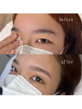 ヌー 江別(nuu)/ラッシュリフト+眉