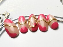 リコリコネイル(Riko Riko Nail)/定額デザインC