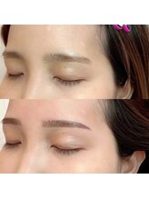 ホワイトアイ 堺東(WHITE EYE)/◇太さのあるストレート眉毛に