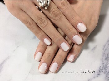 ネイルアトリエルカ(nail atelier LUCA)/S-41 大人上品シアーホワイト