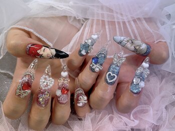 アリーズ(Allies)/長さだし 痛ネイル