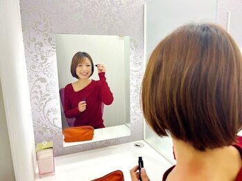 脱毛専門店ミートゥー フジグラン東広島店/◇メイクルーム