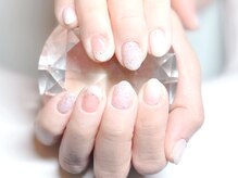 ラーシューシュ(la-chou-chou)/シンプルネイルコース　¥6500