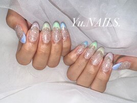 オーロラパステルフレンチ◎オン