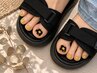 【再来の方】フットネイル Aコース(親指アート)¥7000
