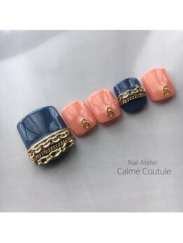 カーム クチュール(Calme Coutule)/オススメ☆チェーンネイル